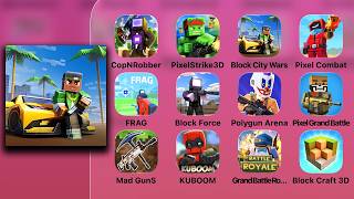 Block City Wars: Vice World 3d - iPad Pro Gameplay & Walkthrough - Game Review (iOS,Android) screenshot 1