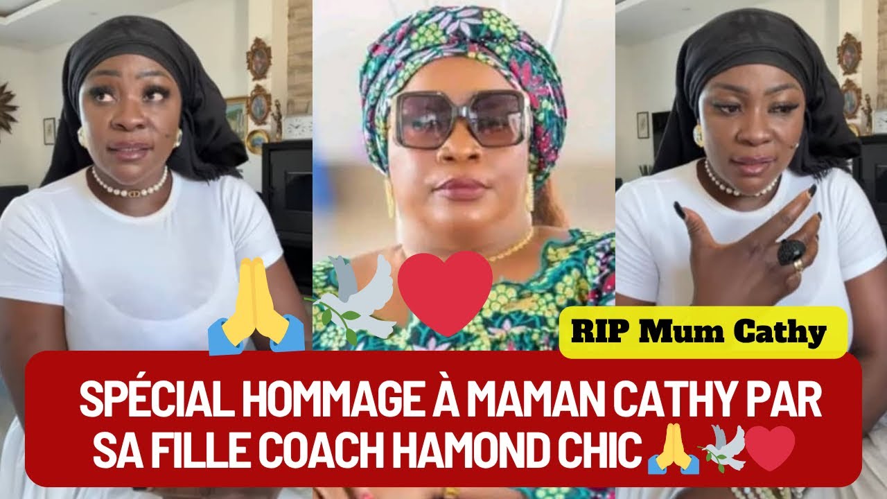 🚨 ALERTE ‼️ SPÉCIAL HOMMAGE À MAMAN CATHY PAR SA FILLE COACH HAMOND CHIC 🙏❤️ #mamancathy #hamondchic