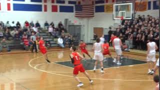 Rob Higgins knocks down a three from the wing