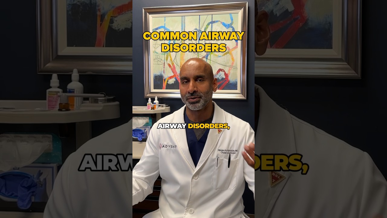 What are common airway disorders? 