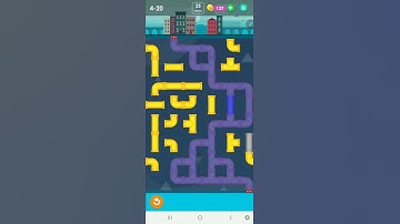 How To Solve Smart Puzzles Pipes Hard Level 4-20 Walk Through Solution Walkthrough Pixign