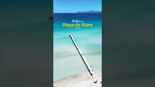 This is📍Playa de Muro, Mallorca. #mallorca #palma #majorca #spain #travel #beach #summer #vacation #