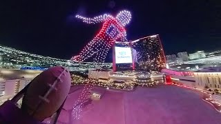 SUPER Drone Show Over LAS VEGAS (1,000+ Drones!)