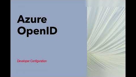 AZURE AD OpenID Connect Configuration | Oauth 2.0 | Developer Configuration with id_token | C#.NET