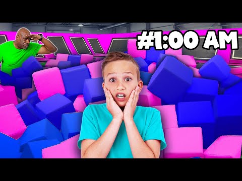 عيد ميلاد فلاد في إكستريم ترامبولين بارك تحدي 24 ساعة