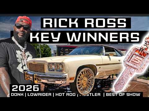 HERE'S ALL 5 KEY WINNERS AT RICK ROSS CAR SHOW 2026 | Donk of The Year Holy Ghost & More!