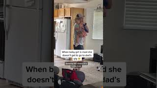 She loves her daddy’s music 🥺 #shorts