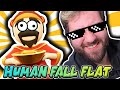 GÜLMEKTEN ÖLDÜREN OYUN | 🤣 EKİP ÇİNDE YILBAŞI KUTLUYOR 🤣| Human Fall Flat [ Fizik Oyunu ]