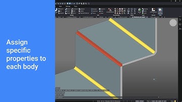 Sheet Metal Properties per body - BricsCAD Mechanical