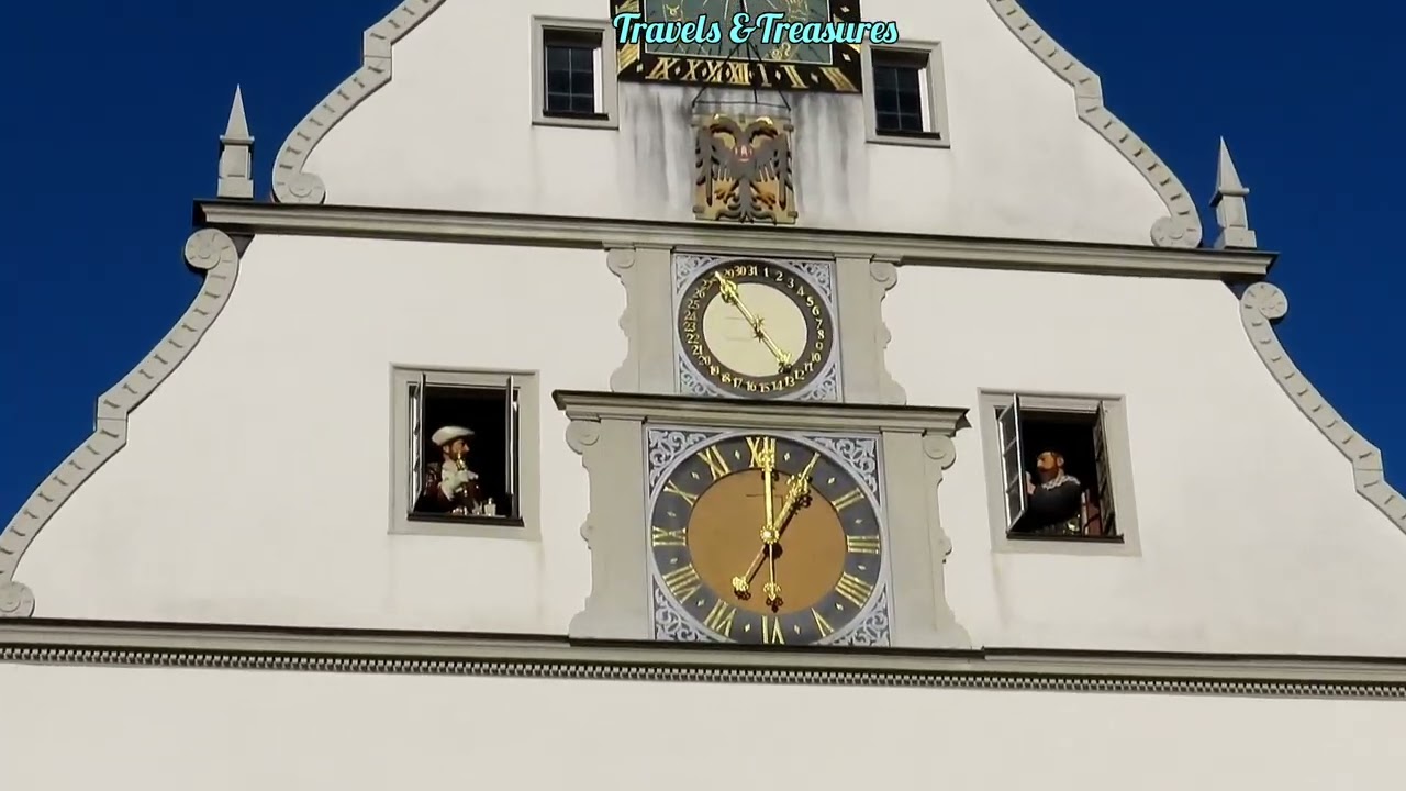 Rothenburg ob der Tauber - Intricate Mechanical Clock - Mayor