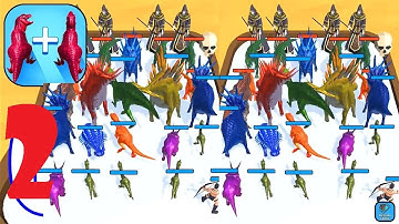 Merge Master: Dinosaur Monster - Gameplay Walkthrough - Android Part 2 (IOS, Android) #funnygamestop