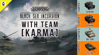 "5 - 1 = 4" | Black Sea Incursion with Team KARMA | Armored Warfare |