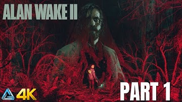Alan Wake II Full Gameplay No Commentary in 4K Part 1 (Xbox Series X)