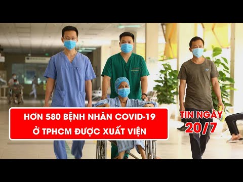 TIN VUI: Hơn 580 bệnh nhân COVID-19 ở TPHCM được xuất viện trong một ngày | Video AloBacsi