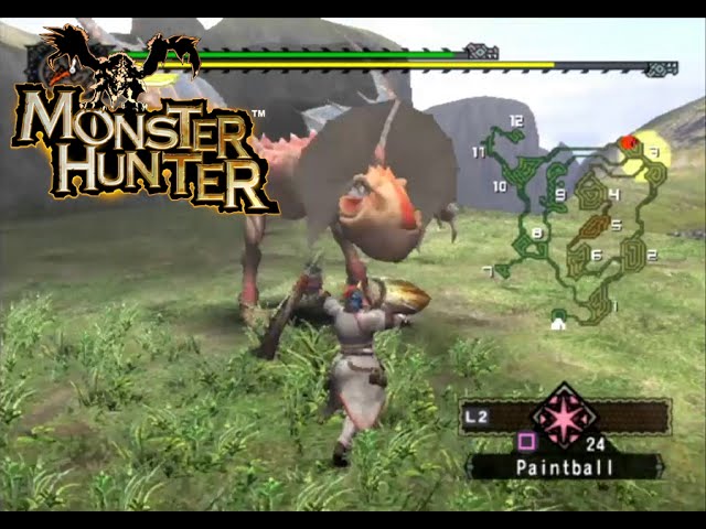 Primeira vez jogando - Monster Hunter - PS2 