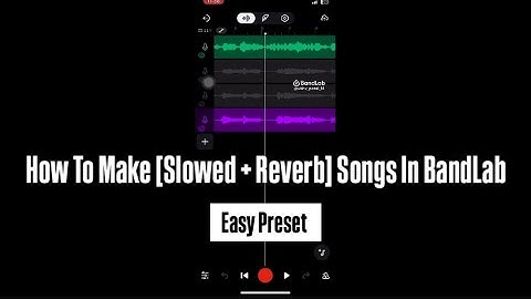 How To Make [Slowed + Reverb] Songs In Bandlab !! Easy Preset Tutorial !! For Beginners !! #bandlab