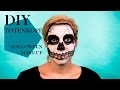 Halloween Makeup Totenkopf » Last Minute Tutorial | Stylight