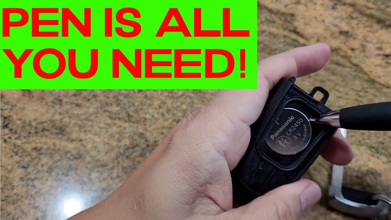 Changing Ford Key Fob Battery using a PEN Mustang Mache , Explorer