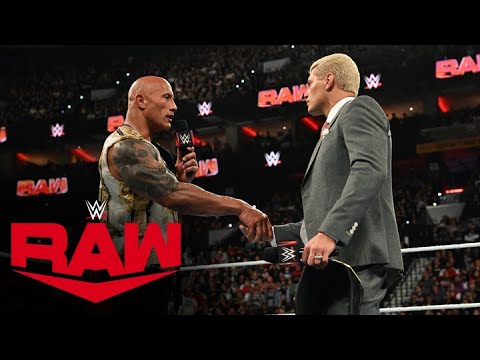 WWE Raw, resultados: The Rock le lanzó advertencia a Cody Rhodes tras WrestleMania XL