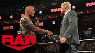 FULL SEGMENT: Cody Rhodes and The Rock's story has just begun: Raw highlights April 8, 2024 image