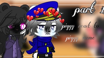 •||Piggy react to piggy meme||•reaction•piggy•short video•part 3