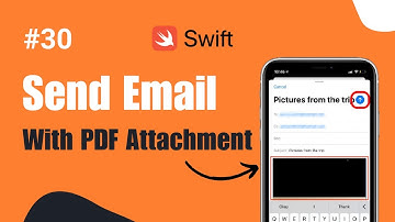 Swift 4 & Xcode 10 :- How to Send an Email With PDF File Attachment in iOS Hindi.