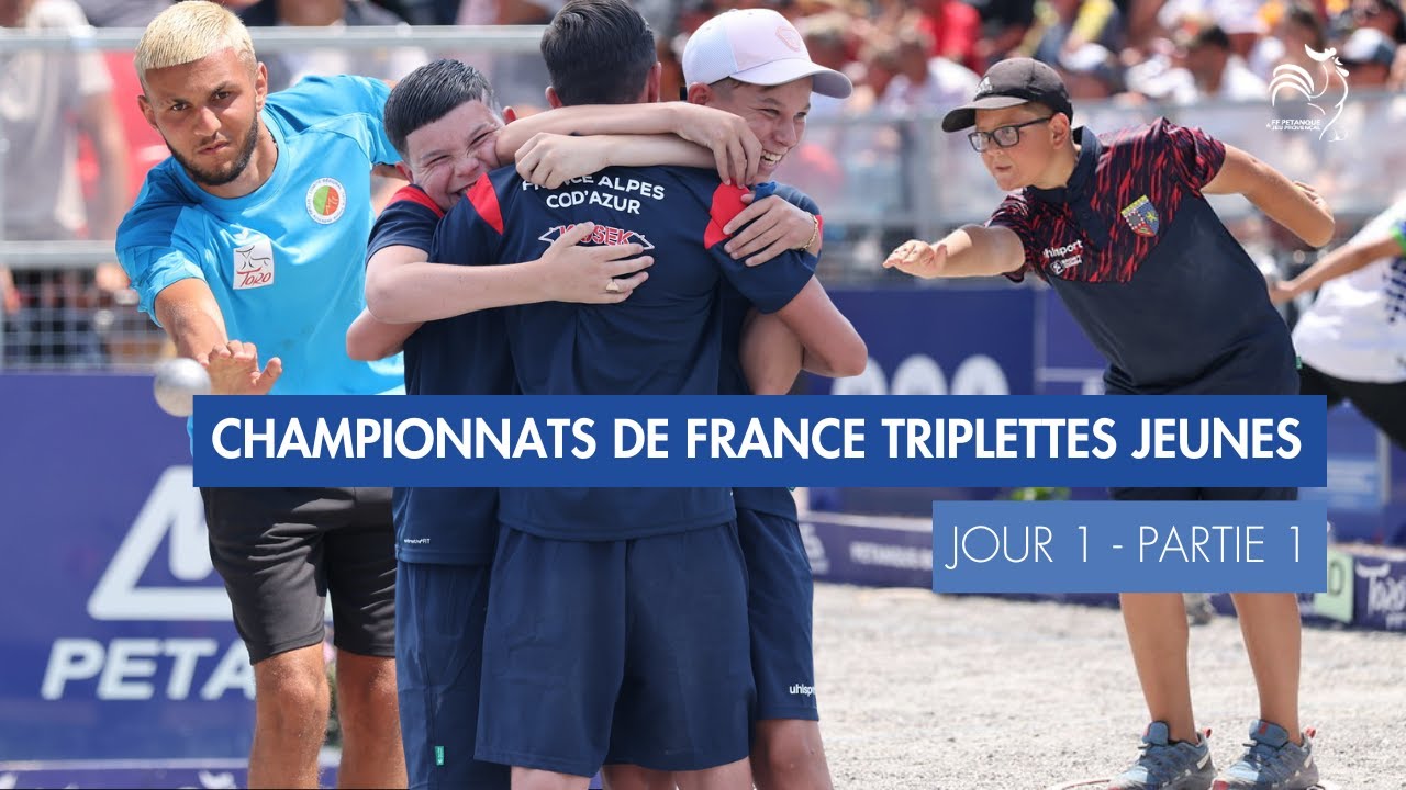 Miniature : CHAMPIONNATS DE FRANCE TRIPLETTES JEUNES - JOUR 1 PARTIE 1