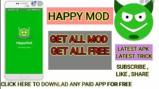Hack any game | Download any paid app for free | By happymod 😁 screenshot 3