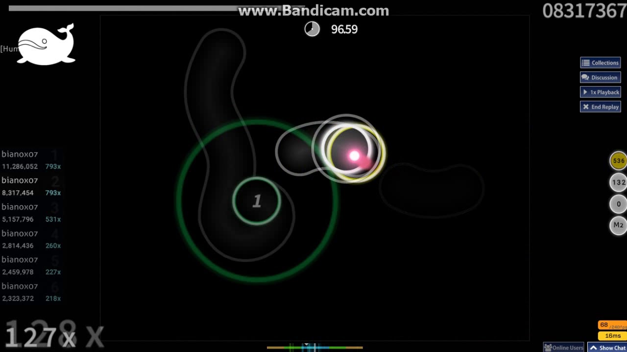osu! | Halcyon -Long Version- [Human] - 0 misses, cool and good