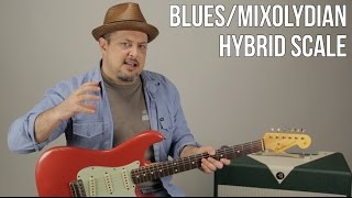 Video thumbnail of "Lead Guitar Soloing: Mixing Major and Minor With Mixolydian and The Blues Scale"