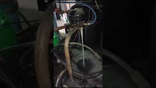 sullair air dryer  new compressor installation #shorts