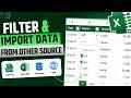 Filter and Data Import from Other Source | .CSV, XLs, Database, Web file | Computer Tech Academy