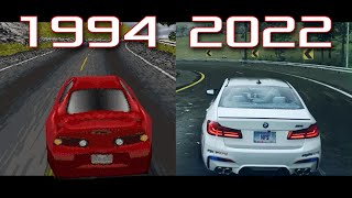Evolution of Need For Speed Games PC 1994 - 2022