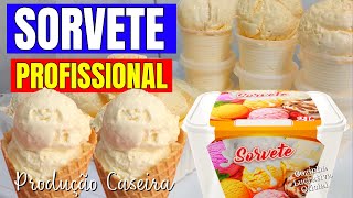 EU FAÇO 50 POTES DE QUALQUER SABOR BASE ECONÔMICA FÁCIL! #icecream #sorvete screenshot 1