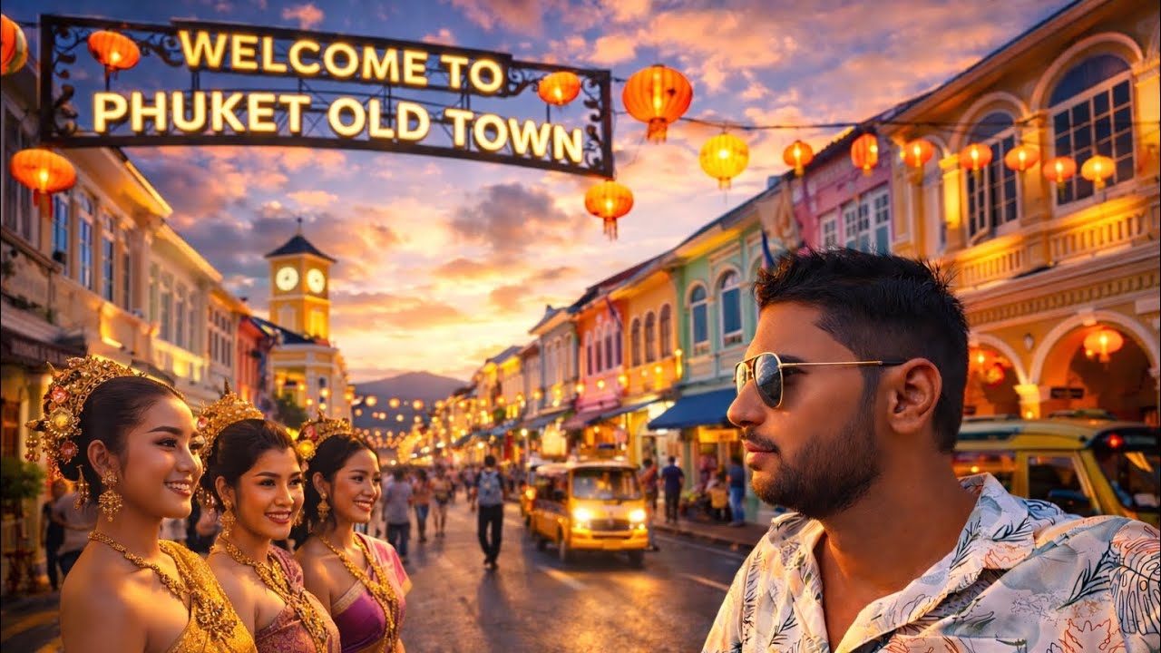 I Didn’t Expect This in Phuket Old Town… 🇹🇭