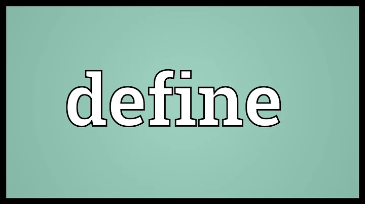 Define Meaning