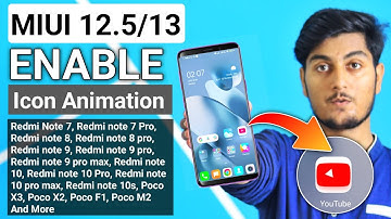 ENABLE Icon Closing Animation On Any Xiaomi And Poco Device | Redmi note 8, Redmi note 7/9/10/11, 😍