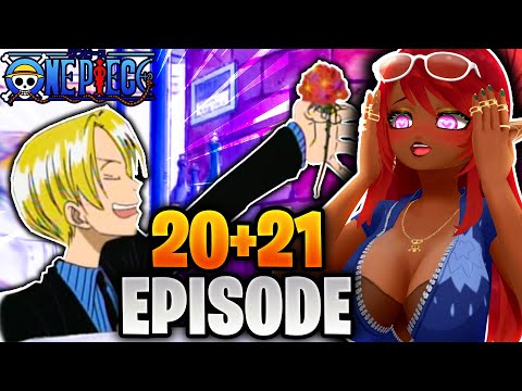 Meeting Sanji!! Omg! | One Piece Episode 20-21 Reaction