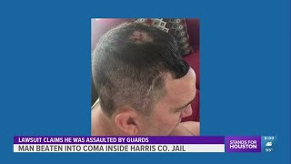 Man speaks after accusing Harris County Jail guards of beating him, putting him into a coma