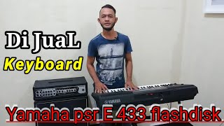 Jual | keyboard Yamaha psr E 433 flashdisk | tutorial penyimpanan voice psr E 433 /443/453/463