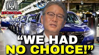 HUGE NEWS! Honda CEO Shocking WARNING To All EV Makers!