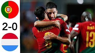 Portugal Vs Luxembourg 9-0 Uefa European Qualifiers 2024