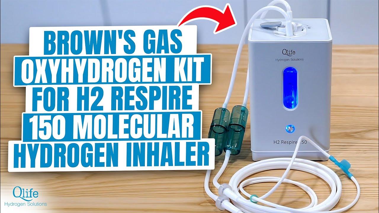 Brown's Gas OxyHydrogen Kit for H2 Respire 150 Molecular Hydrogen