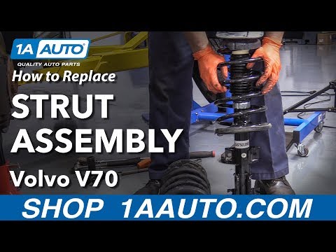 How to Replace Strut Assembly 01-07 Volvo V70