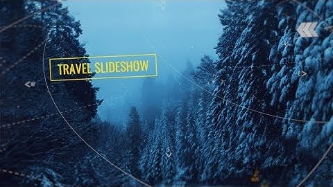 Travel Parallax Slideshow (Best After Effects Projects)