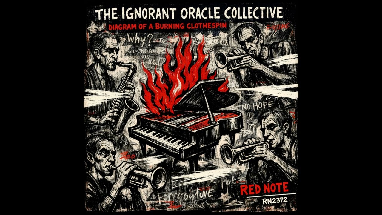 The Ignorant Oracle Collective - Diagram of a Burning Clothespin - Red Note Jazz