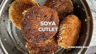 Delicious Soya Cutlet Recipe | Easy and Healthy Snack | Vegetarian Cutlet recipe food soya