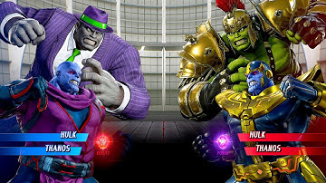 Hulk Vs Thanos Fight | Marvel vs Capcom: Infinite