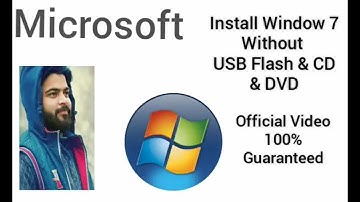 How To Install Windows® 7 (Official Video) Without USB Flash & CD/DVD 2019-20 Method 100% Guaranteed