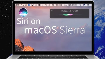 macOS Sierra - Siri Demonstration